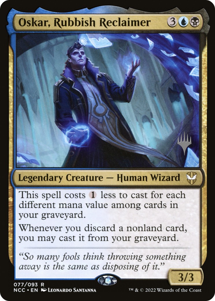 2022 Magic: The Gathering New Capenna Commander Promos 2022 Magic: The Gathering New Capenna Commander Promos #77p trading ca