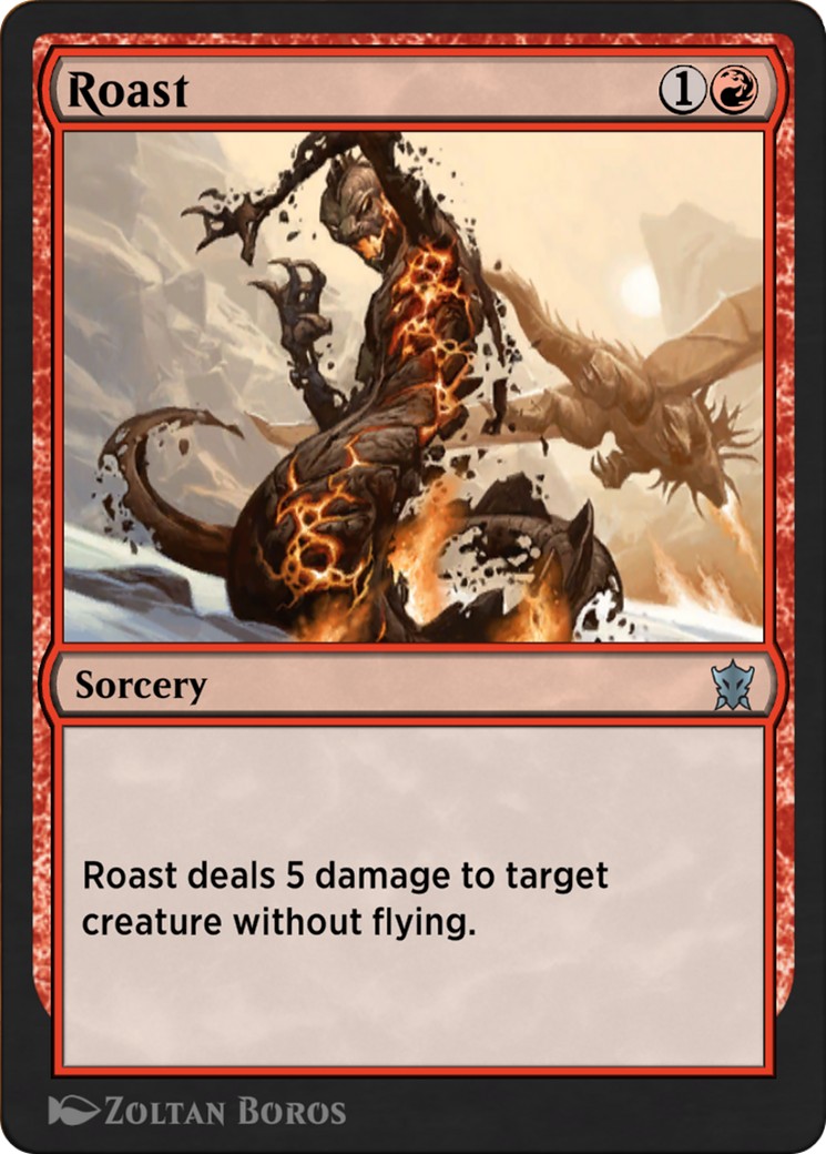 2025 Magic: The Gathering Pioneer Anthology 1 Roast #4 trading card