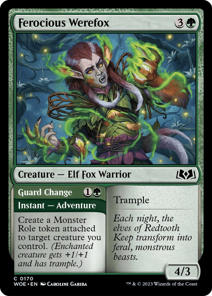 Ferocious Werefox // Guard Change - Image 1