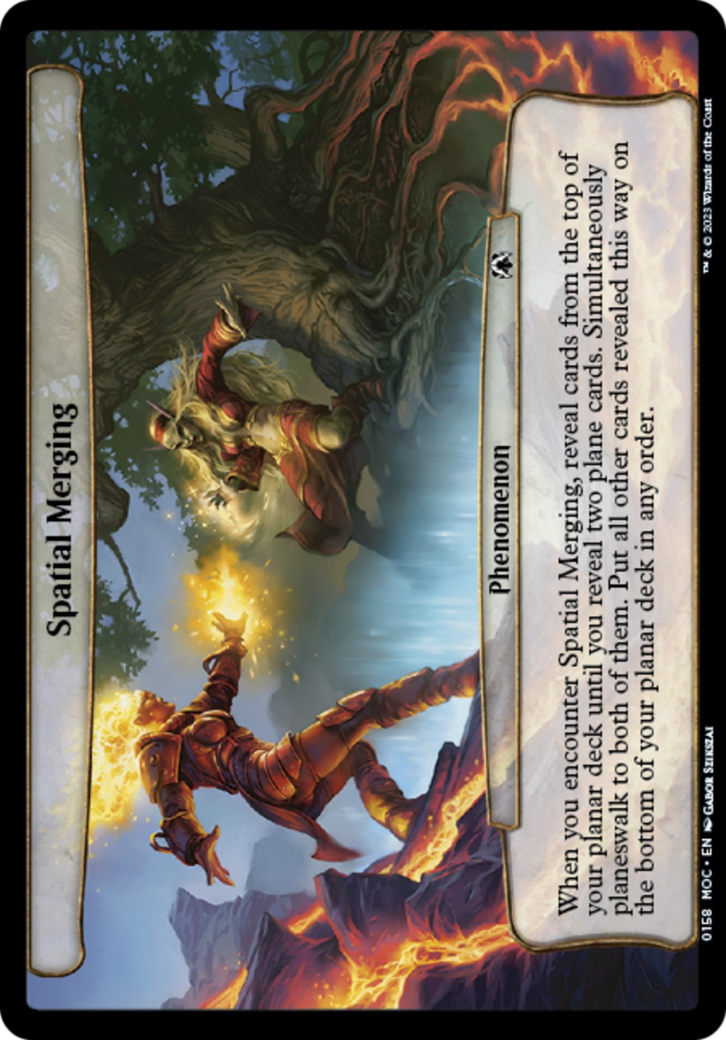 2023 Magic: The Gathering March of the Machine 2023 Magic: The Gathering March of the Machine #158 trading card