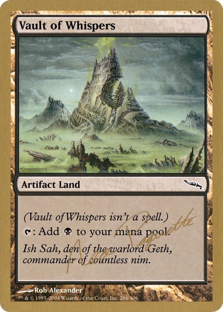 2004 Magic: The Gathering World Championship Decks 2004 Magic: The Gathering World Championship Decks #ap286 trading card