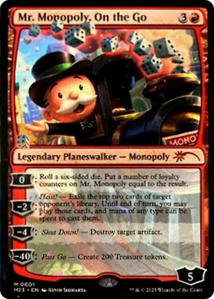 Mr. Monopoly, On the Go - Image 1