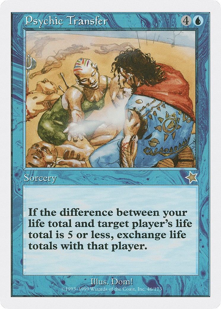 1999 Magic: The Gathering Starter 1999 Magic: The Gathering Starter #46 trading card