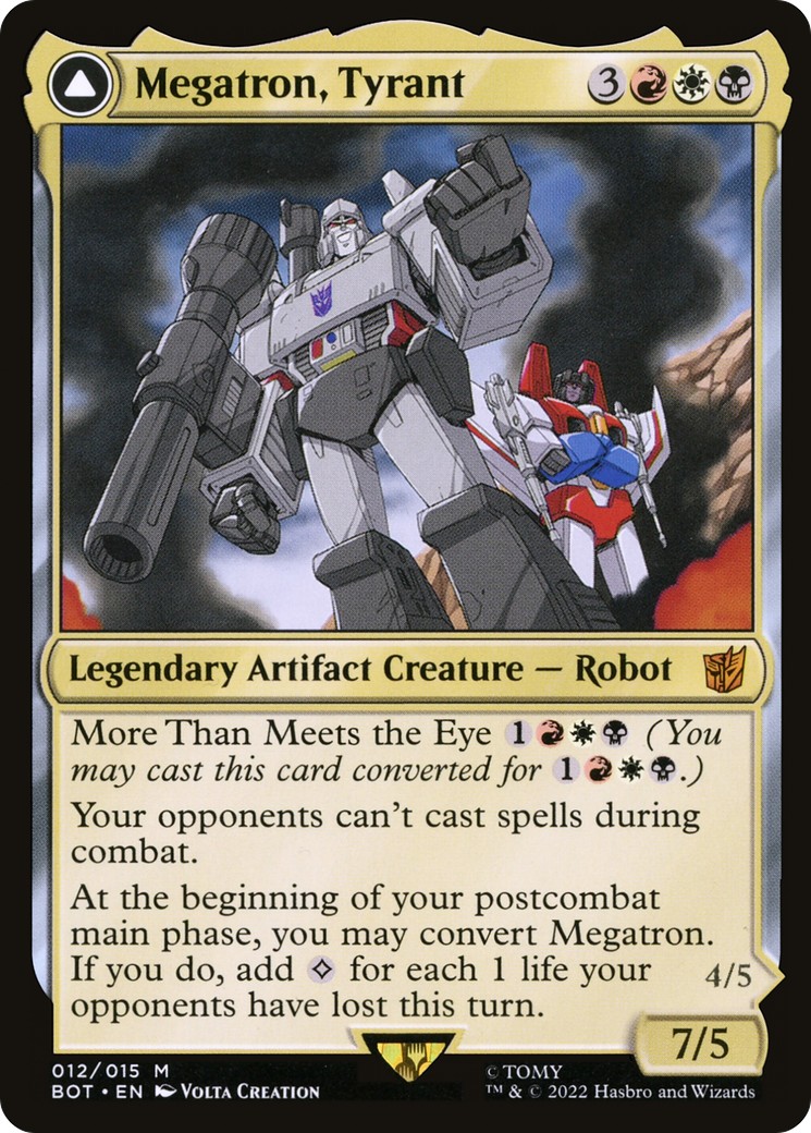 Megatron, Tyrant // Megatron, Destructive Force - Image 1
