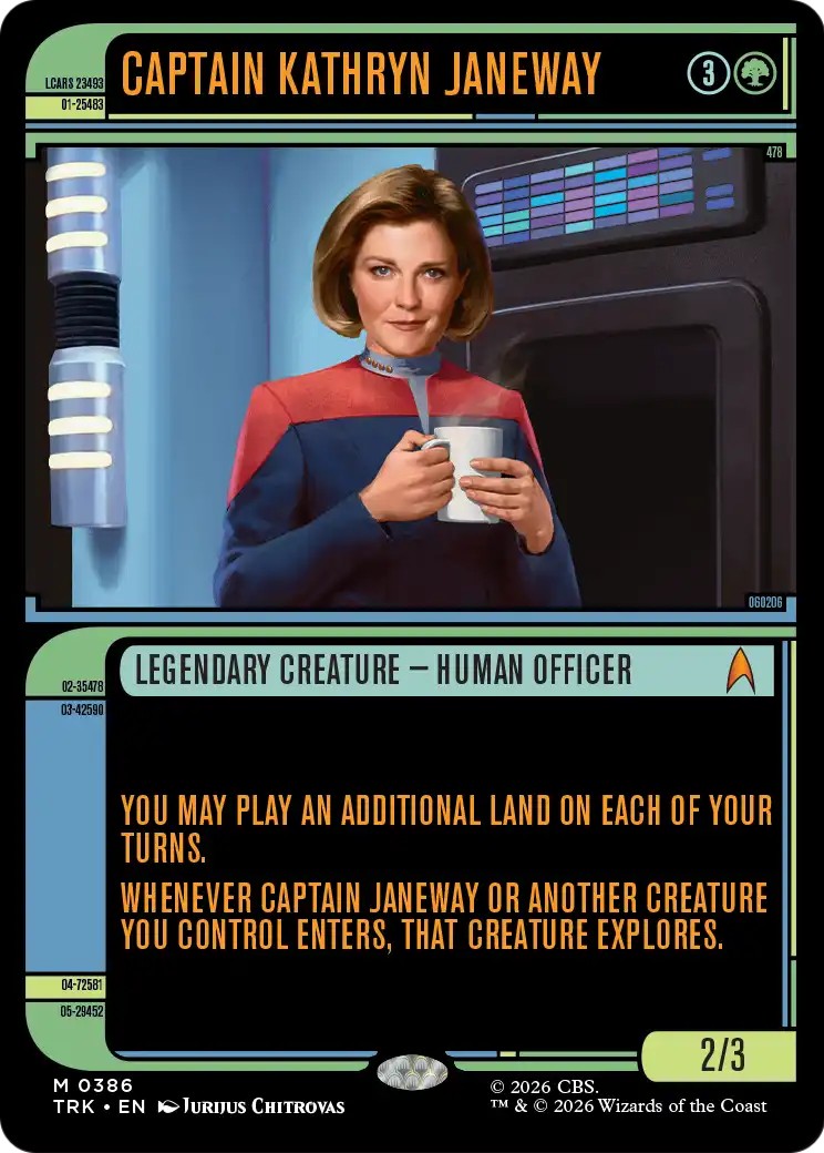 2026 Magic: The Gathering Star Trek 2026 Magic: The Gathering Star Trek #386 trading card