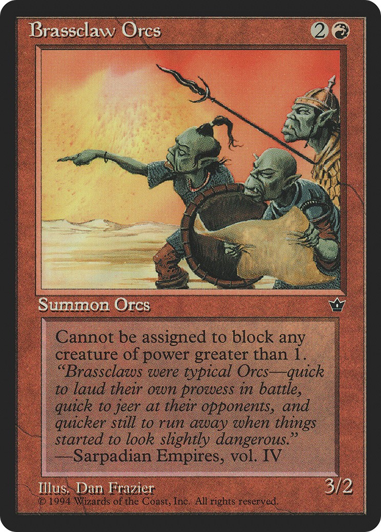 1994 Magic: The Gathering Fallen Empires 1994 Magic: The Gathering Fallen Empires #49b trading card