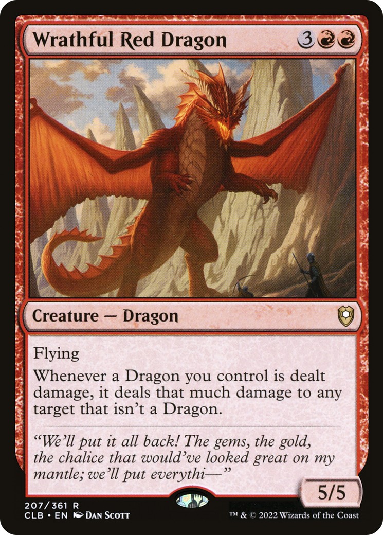 Wrathful Red Dragon - Image 1