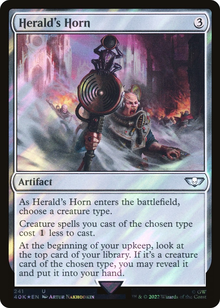 2022 Magic: The Gathering Warhammer 40,000 2022 Magic: The Gathering Warhammer 40,000 #241★ trading card