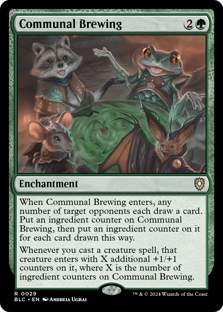 2024 Magic: The Gathering Bloomburrow 2024 Magic: The Gathering Bloomburrow #29 trading card