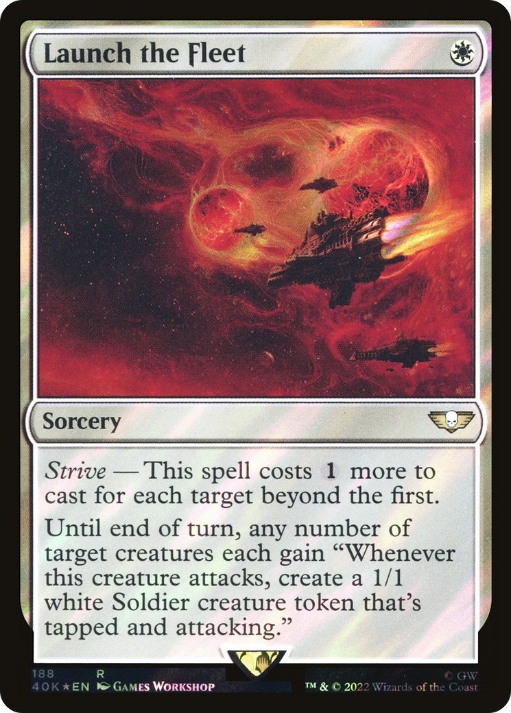 2022 Magic: The Gathering Warhammer 40,000 2022 Magic: The Gathering Warhammer 40,000 #188★ trading card