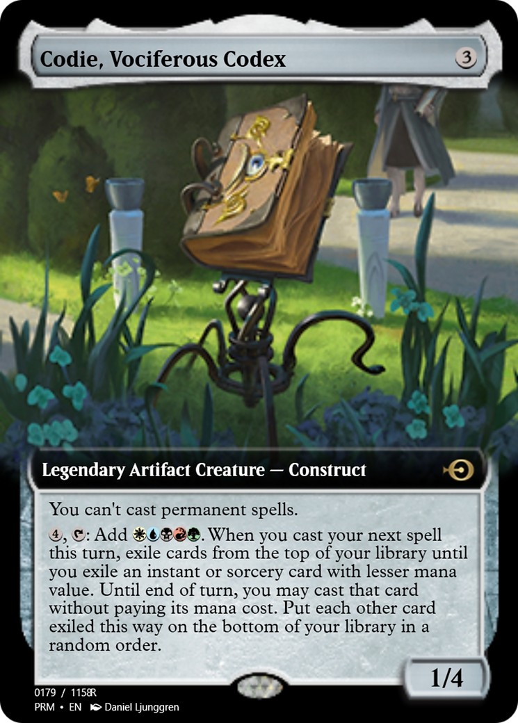 Codie, Vociferous Codex - Image 1