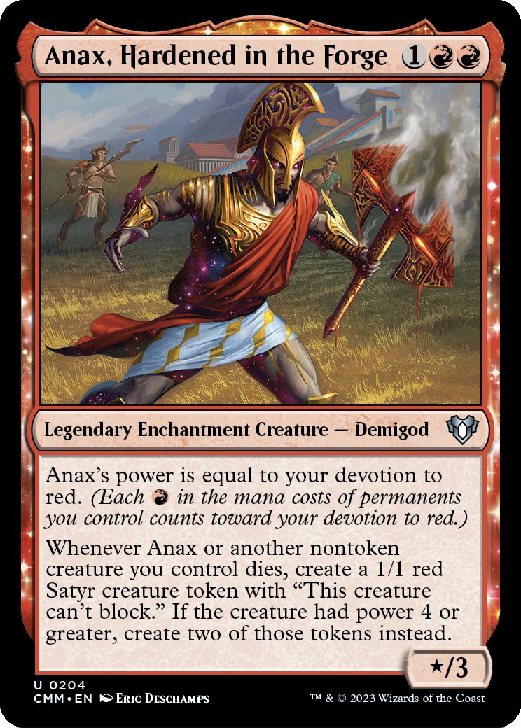 Anax, Hardened in the Forge - Image 1