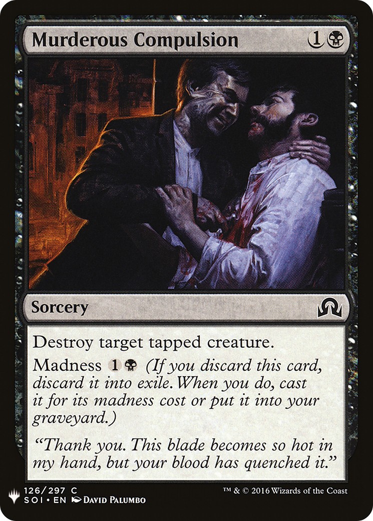 2019 Magic: The Gathering The List 2019 Magic: The Gathering The List #SOI-126 trading card