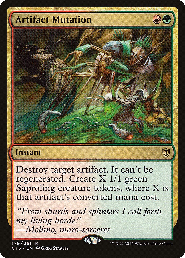 2016 Magic: The Gathering Commander 2016 Magic: The Gathering Commander #179 trading card