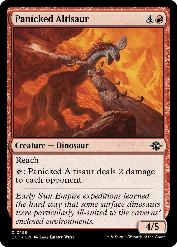 Panicked Altisaur - Image 1