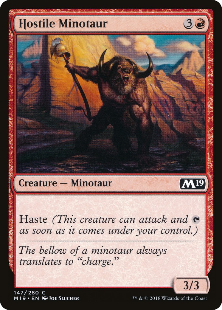 Hostile Minotaur - Image 1