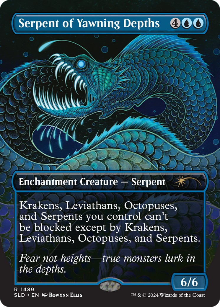 2024 Magic: The Gathering Secret Lair Drop 2024 Magic: The Gathering Secret Lair Drop #1489 trading card