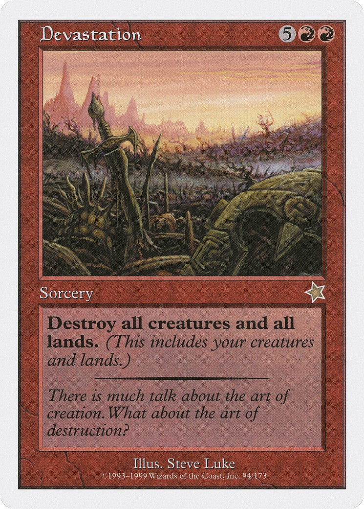 1999 Magic: The Gathering Starter 1999 Magic: The Gathering Starter #94 trading card