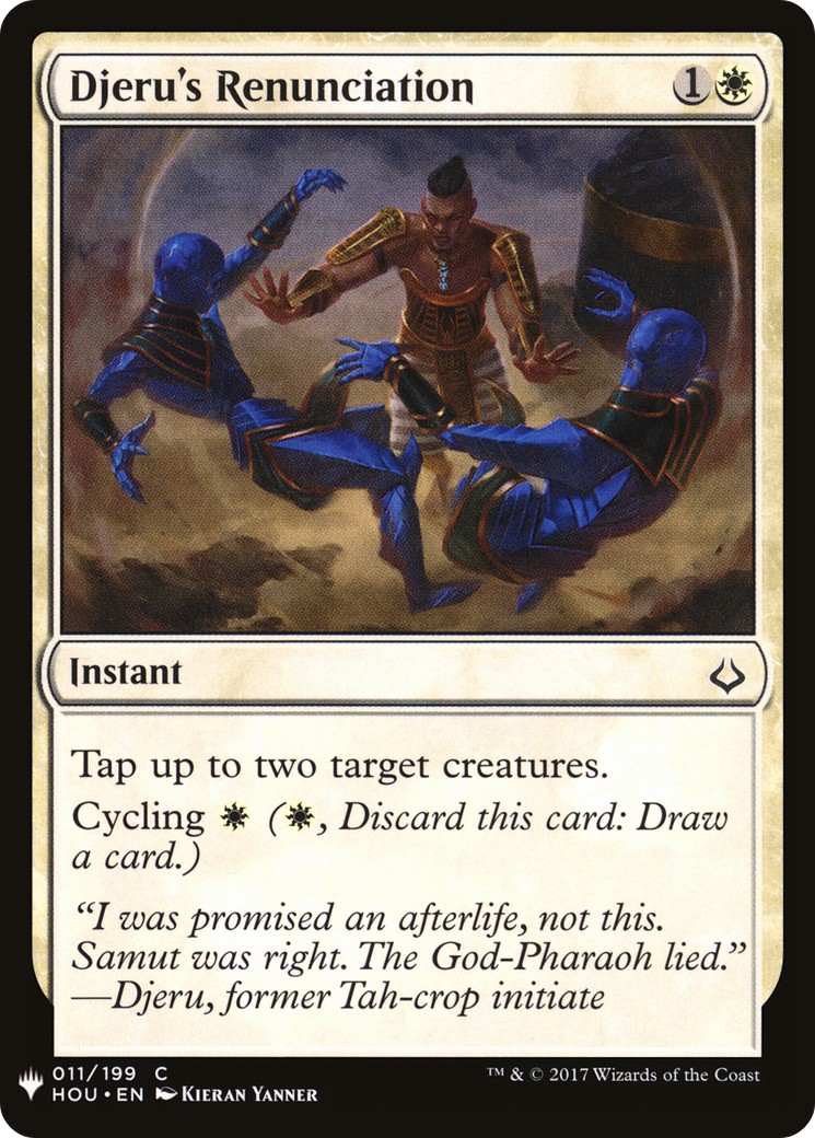2019 Magic: The Gathering The List 2019 Magic: The Gathering The List #HOU-11 trading card
