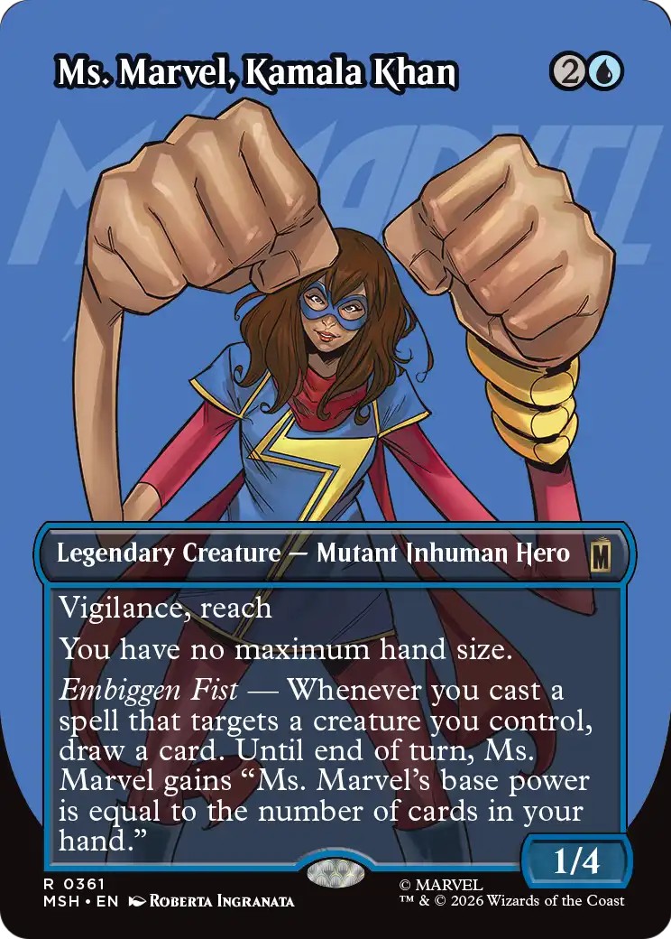 2026 Magic: The Gathering Marvel Super Heroes 2026 Magic: The Gathering Marvel Super Heroes #361 trading card