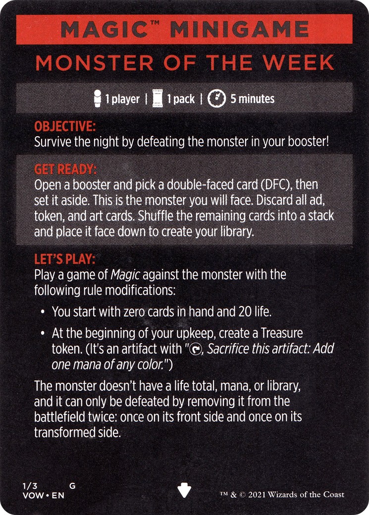 Monster of the Week // Monster of the Week (cont'd) - Image 1