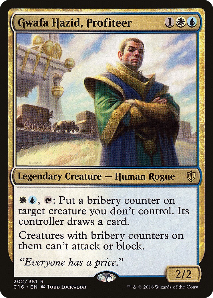 Gwafa Hazid, Profiteer - Image 1