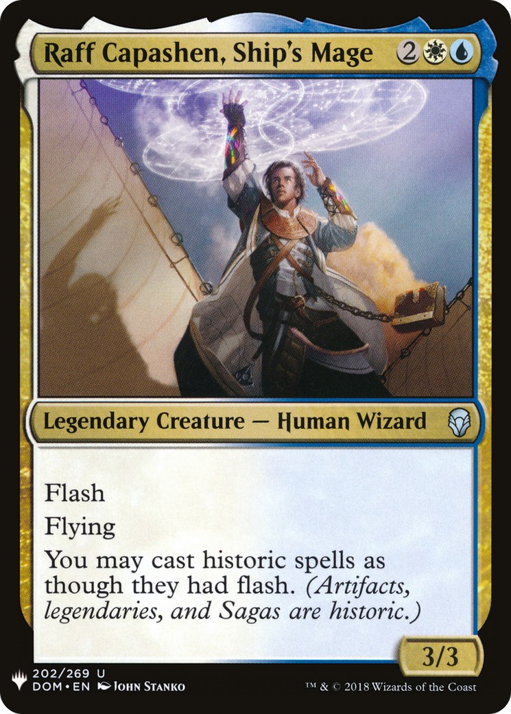 Raff Capashen, Ship's Mage - Image 1
