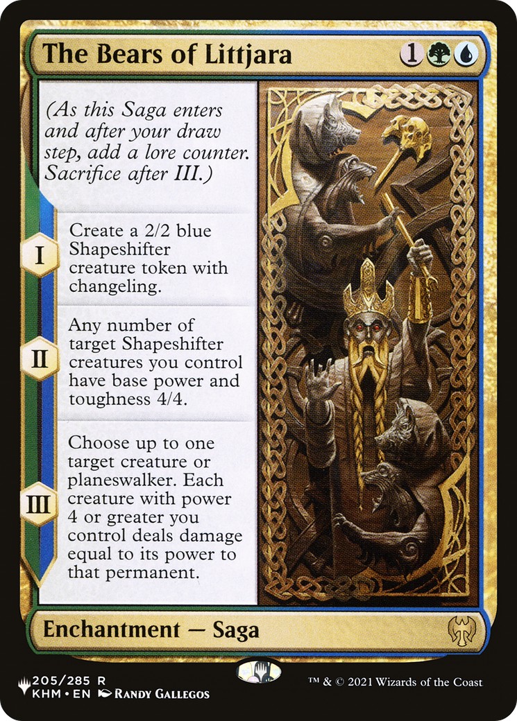 2025 Magic: The Gathering The List 2025 Magic: The Gathering The List #KHM-205 trading card