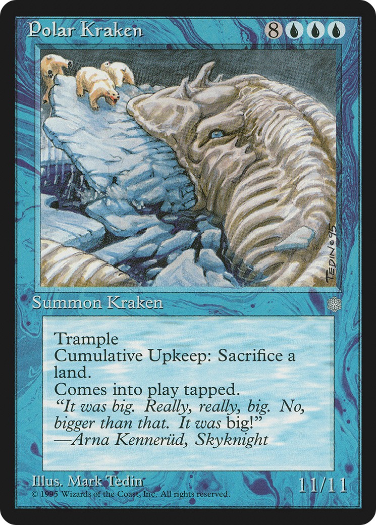 1995 Magic: The Gathering Ice Age 1995 Magic: The Gathering Ice Age #89 trading card
