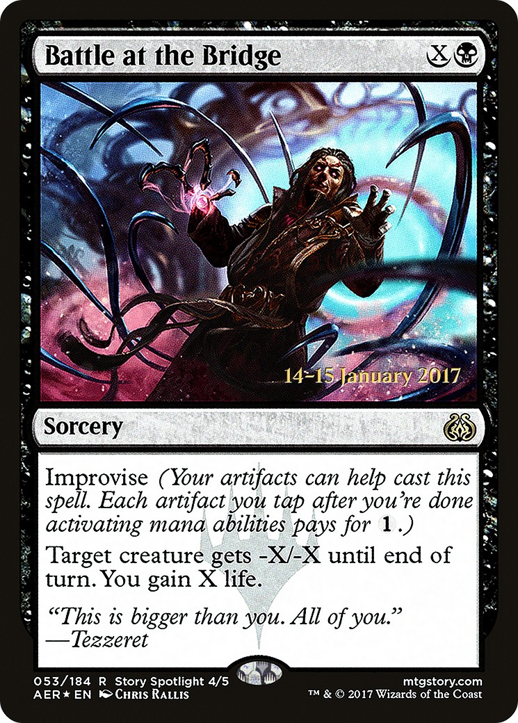 2017 Magic: The Gathering Aether Revolt Promos 2017 Magic: The Gathering Aether Revolt Promos #53s trading card