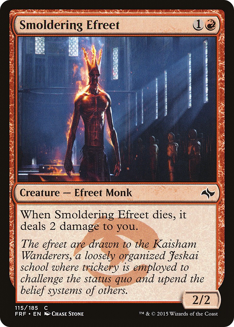 Smoldering Efreet - Image 1