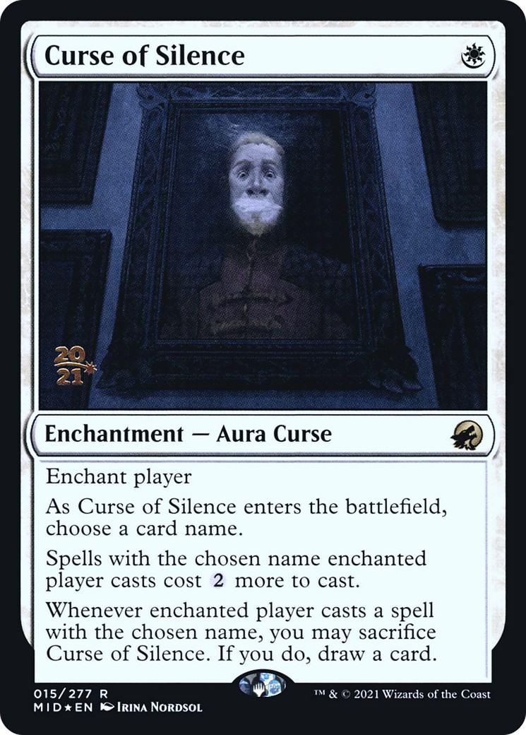 2021 Magic: The Gathering Innistrad: Midnight Hunt Promos 2021 Magic: The Gathering Innistrad: Midnight Hunt Promos #15s trad