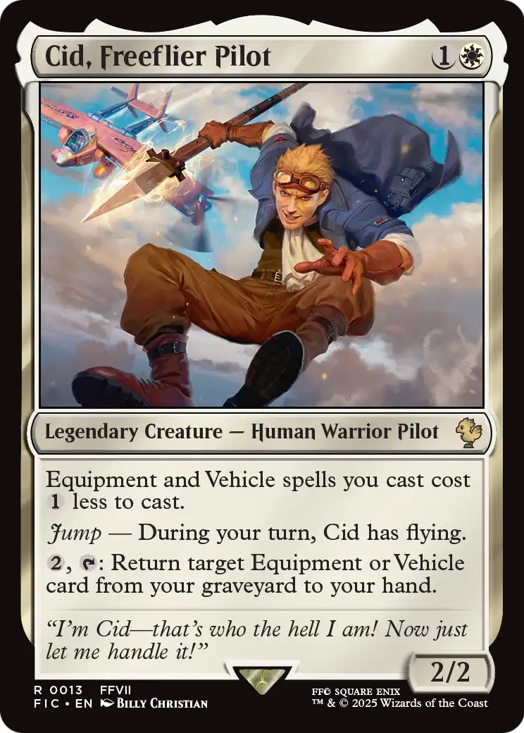 Cid, Freeflier Pilot - Image 1