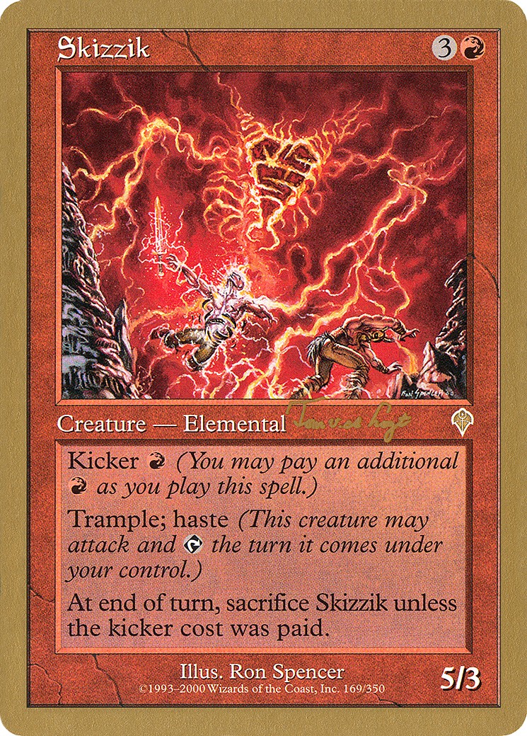 2001 Magic: The Gathering World Championship Decks 2001 Magic: The Gathering World Championship Decks #tvdl169 trading card