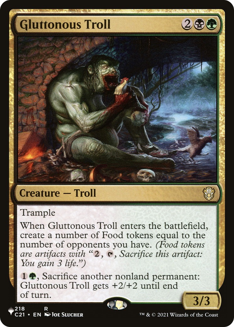 2023 Magic: The Gathering The List 2023 Magic: The Gathering The List #C21-218 trading card