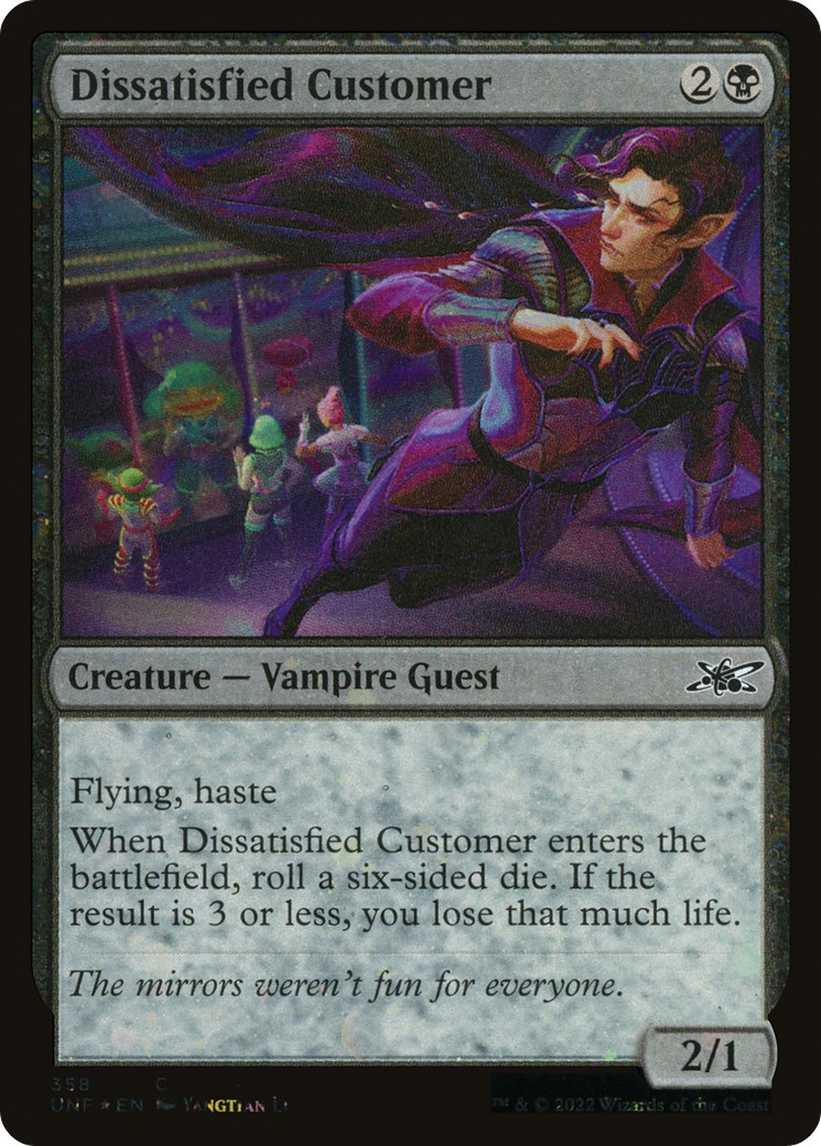 2022 Magic: The Gathering Unfinity 2022 Magic: The Gathering Unfinity #358 trading card