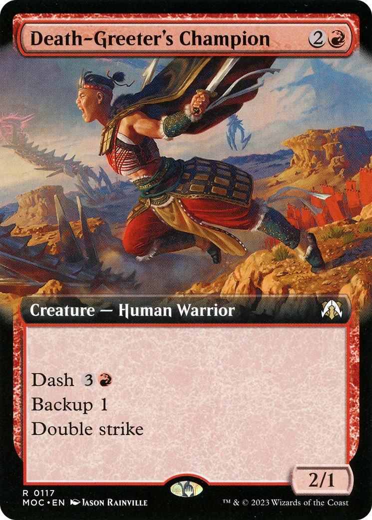 2023 Magic: The Gathering March of the Machine 2023 Magic: The Gathering March of the Machine #117 trading card