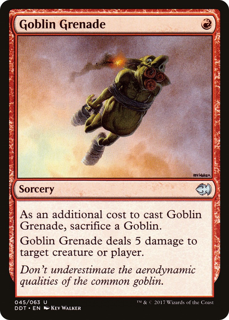 2017 Magic: The Gathering Duel Decks: Merfolk vs. Goblins 2017 Magic: The Gathering Duel Decks: Merfolk vs. Goblins #45 tradi
