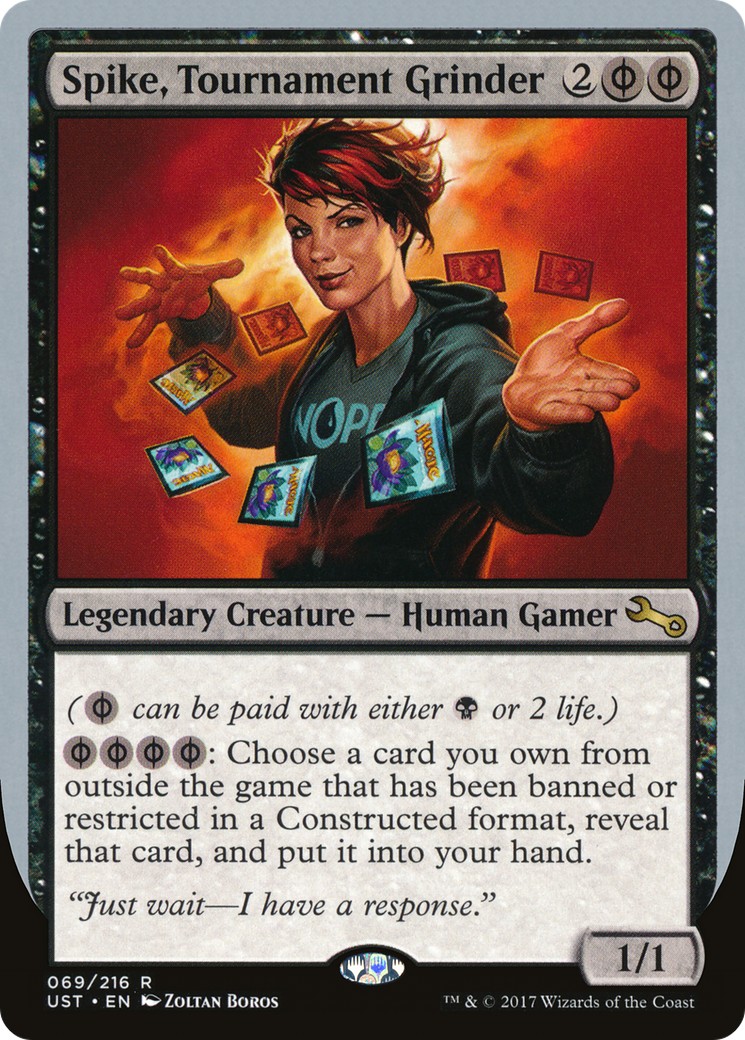 Spike, Tournament Grinder - Image 1