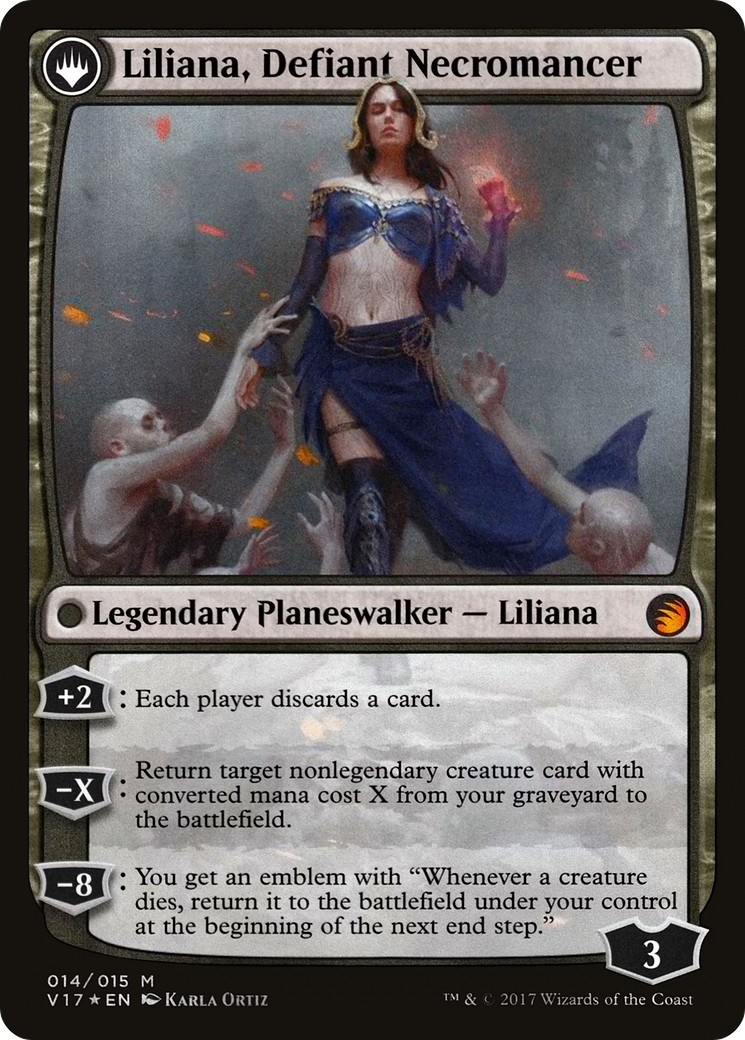Liliana, Heretical Healer // Liliana, Defiant Necromancer thumbnail 2