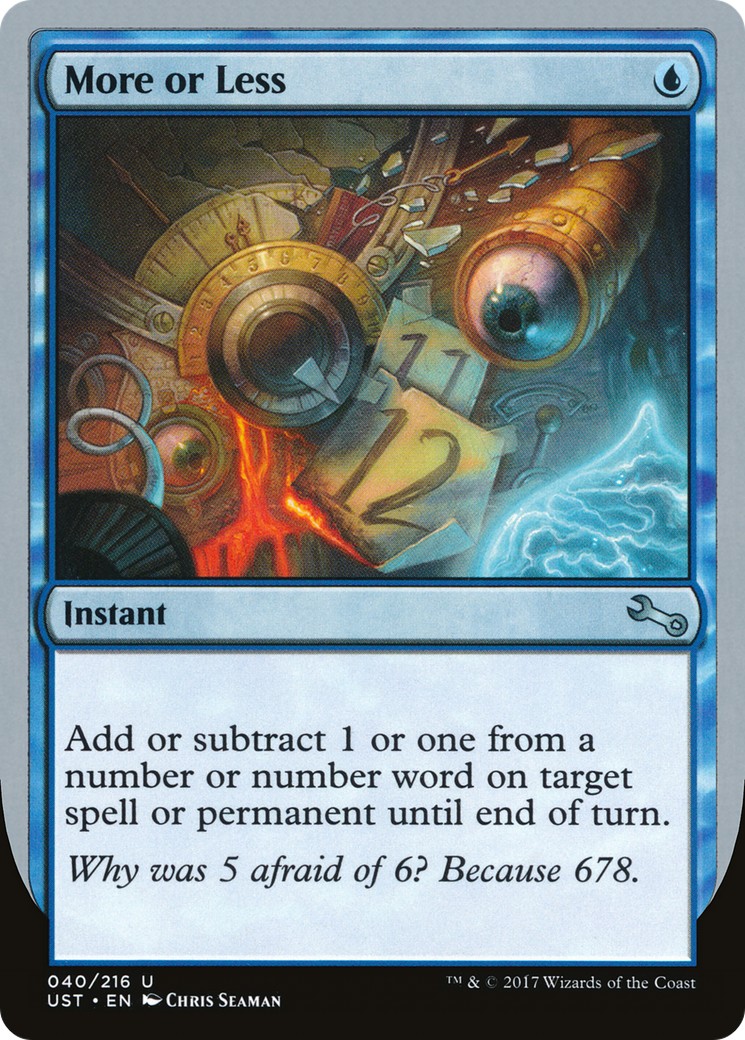 More or Less - Image 1