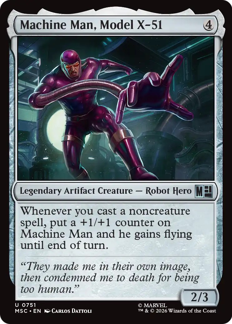 2026 Magic: The Gathering Marvel Super Heroes 2026 Magic: The Gathering Marvel Super Heroes #751 trading card