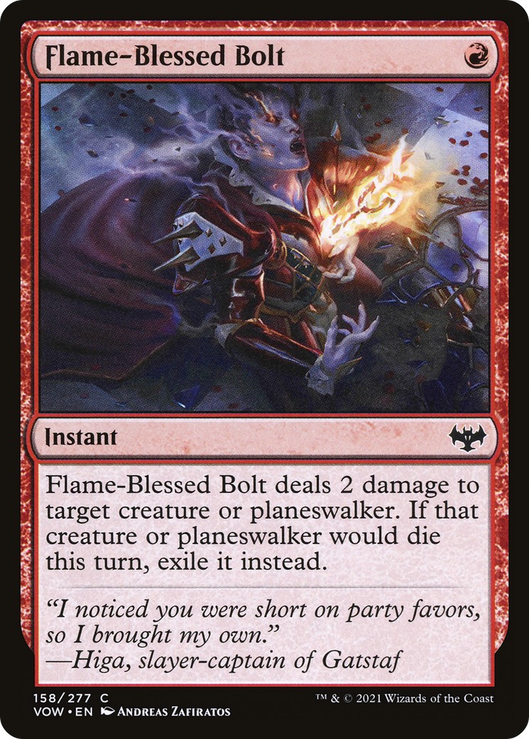 Flame-Blessed Bolt - Image 1