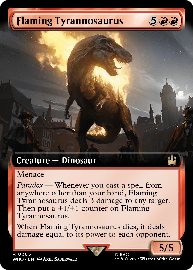 Flaming Tyrannosaurus - Image 1