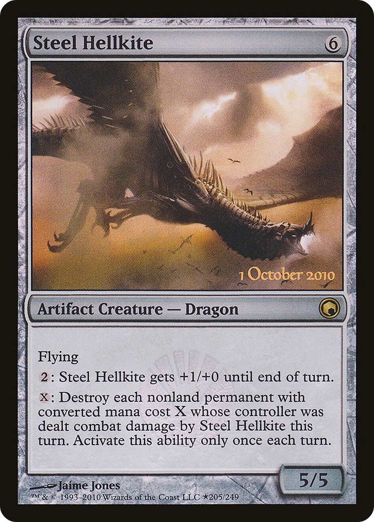 2010 Magic: The Gathering Scars of Mirrodin Promos 2010 Magic: The Gathering Scars of Mirrodin Promos #205★ trading card
