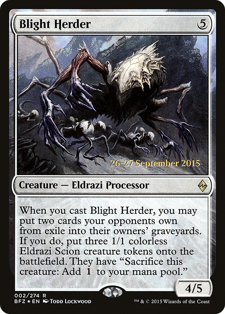 2015 Magic: The Gathering Battle for Zendikar Promos 2015 Magic: The Gathering Battle for Zendikar Promos #2s trading card