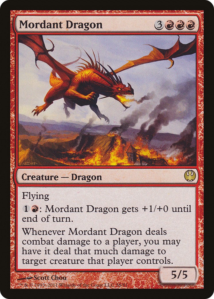 2011 Magic: The Gathering Duel Decks: Knights vs. Dragons 2011 Magic: The Gathering Duel Decks: Knights vs. Dragons #58 tradi