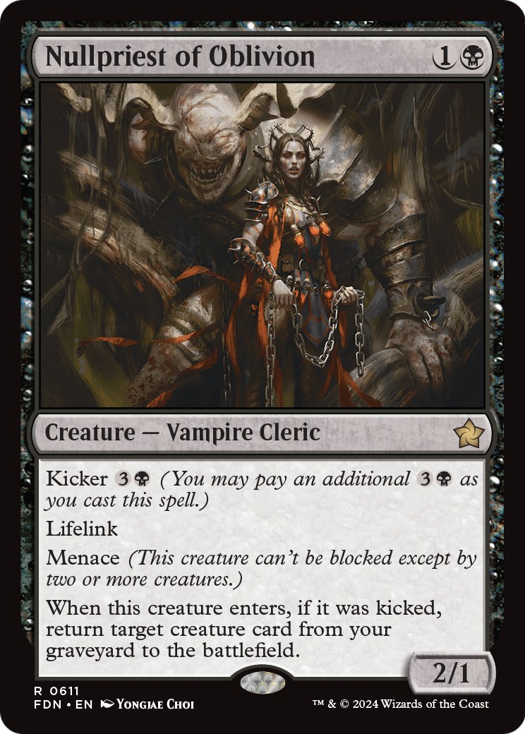 2024 Magic: The Gathering Foundations 2024 Magic: The Gathering Foundations #611 trading card