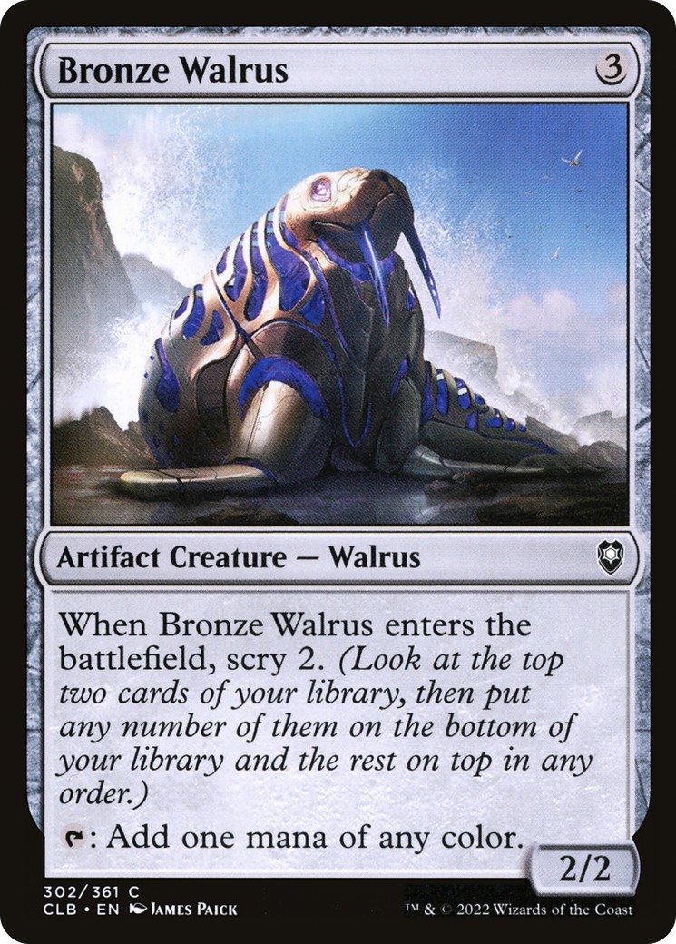 Bronze Walrus - Image 1