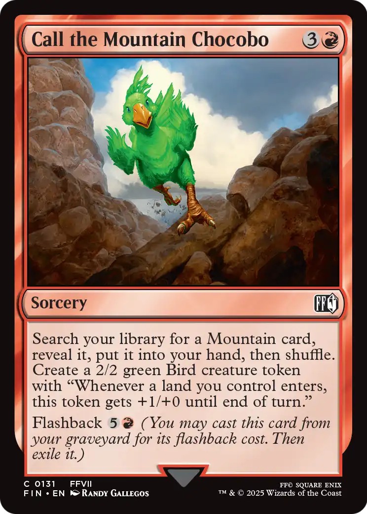 Call the Mountain Chocobo - Image 1